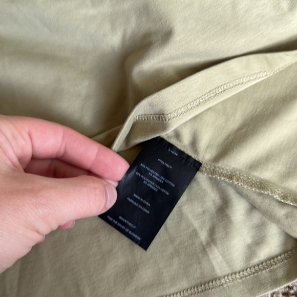 CUTS Almost Friday Crewneck Cropped Athletic Light Green Short Sleeve Tee - Picture 6 of 8